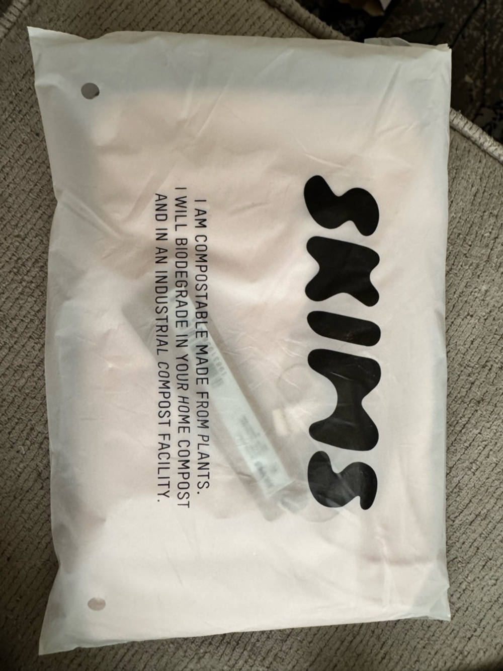 SKIMS barely pink jersey tee
